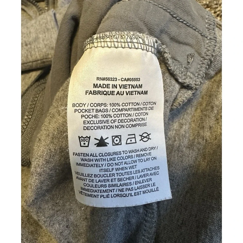 Girls Zip Up Jacket by Nike - Grey - size Youth M